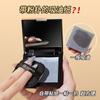 Laipin Shangge Meng Papel Absorbente de Grasa Purificante Suave Portátil Removedor de Maquillaje Removedor de Grasa Sin Maquillaje Quitar Maquillaje Viene con Polvera Espejo Papel de Carbón de Bambú