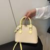 Bolsa Concha Feminina 2025 Nova Moda Tendência Bolsa Transversal de Ombro Feminina Simples Casual Bolsa de Axila Feminina