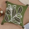 Cojín Decorativo Minimalista de Lona Tejida con Sencillo Diseño de Corazón Geométrico para Sofá del Hogar, Funda de Cojín para Coche y Cojín para Asiento de Coche