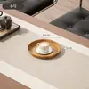 Bandeja con Imitación de Madera, Bandeja Redonda para Té, Bandeja de Almacenamiento para Tazas de Té y Vasos de Agua, Café, Pan, Pastel, Bocadillos, Bandeja para Frutas