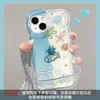 Funda para Teléfono Apple 17 Pro Max con Temática de Vida Marina iPhone 15 Doble Soporte 16 Silicona Transparente 14 Diseño de Nicho