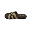 Brisa da Noite 2026 Verão Retrô Novo Estilo Chinelos de Noite Férias Praia Versátil Cor Ins Color-Block Sapatos Baixos para Mulheres Tendência Estilo Coreano