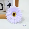Flor Gerbera Artificial Crisântemo Sol Artificial Roupas Chapéu Bolsa Dor com Flores Ventilador DIY Adereços Caixa de Flores Pulseira