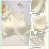 Soporte Suave Sin Marcas Ropa Interior Femenina Pecho Pequeño Levanta-busto Verano Delgado Expansión Extra Pecho Sin Aro de Acero Soporte Superior Sujetador Cómodo
