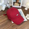 Gorra de Béisbol Bordada con Letras Nuevas de Primavera 2025 para Mujer Versión Coreana Versátil Circunferencia de Cabeza Grande Parte Superior Suave Visera de Pato Sombrero Casual