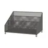 Estante para especias, estante de almacenamiento para utensilios de cocina, portavasos para el hogar, estante de almacenamiento multifuncional con compartimentos para condimentos en la encimera