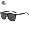 A387 Óculos de Sol Polarizados Coloridos da Moda para Mulheres Óculos Quadrados de Metal Retrô Personalizados para Homens Óculos para Ciclismo ao Ar Livre
