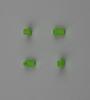 3T2AB verde tee bucha brinquedo acessórios modelo de tecnologia peças acessórios DIY