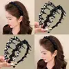 Diadema Especial para Lavarse los Dientes para Mujeres 2026 Estilo Nuevo Sensación de Alta Gama para Cubrir el Rostro Uso Diario al Aire Libre Diadema Antideslizante que No se Desliza del Cabello