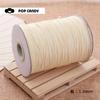 Accesorios DIY 1.5mm Cuerda de cera trenzada de protección ambiental de Corea del Sur pulsera de cuerda trenzada xiangle cuerda con cuentas línea hecha a mano