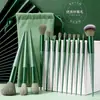 Set de Pinceles de Maquillaje, Pincel para Polvo Suelto, Pincel para Corrector, Pincel para Base, Bolsa Portátil de Almacenamiento para Estudiantes, Set Completo de Pinceles, Maquillaje de Belleza