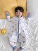 Saco de dormir de manga larga para niños de primavera y verano, algodón Lycra sin costuras, ropa delgada para escalar, mameluco de algodón suave para bebé, una generación de pelo