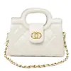 La súper popular bolsa de moda nueva de este año para mujer es un bolso de hombro acolchado de moda 2026, bandolera elegante con cadena, lujo ligero