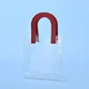 Bolsas Tote de PVC Transparente Prontas, Sacolas de Presente Personalizáveis, Quantidade Mínima de Pedido de Uma Peça, Pedidos Mistos Suportados