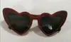 Nuevas Gafas de Sol de Moda Europeas y Americanas Transfronterizas con Forma de Corazón Gafas de Sol de Fiesta de Moda Protección UV Gafas Adelgazantes Venta al por Mayor