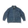 North Boundary Ropa para Hombre Estilo Americano Marca de Tendencia 2026 Primavera Nuevo Cityboy Sencilla Chaqueta Lavada Chaqueta de Mezclilla para Hombre