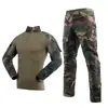 Traje de Combate Rana Yitai G2 Uniforme de Entrenamiento Set para Hombre Manga Larga Estilo Americano Camuflaje Mc Ropa Táctica para Exteriores Envío Transfronterizo