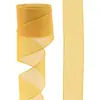 63mm Europeo y Americano clásico color sólido imitación lino cinta de lino rollo de lino corona lazo material correa de jardinería punto 10Y