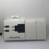 La caja de embalaje de 45W es adecuada para el cargador de carga rápida PD45W para Samsung S21, calibre estadounidense, calibre europeo, embalaje para Note20