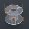 Estrutura de Indutor Transparente ABS Divisor de Frequência Bobina de Indutor Oca Carretel Suporte Redondo de Plástico Carretel de Fio Integrado Áudio