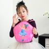 Bolsa de Danza para Niños Mochila de Danza Láser para Mujer Bolsa de Almacenamiento para Ballet Latino Linda Mochila de Princesa de Dibujos Animados