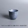 Conjunto de Chá Estilo Japonês Vintage e Xícara de Chá Cerâmica Estilo Caneca para Sopa Bebida Caneca Andorinha Doméstica Listrada Café Pequena Xícara Micro-mancha
