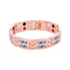 Pulseira Magnética de Aço Titânio Retrô Transfronteiriça Europeia e Americana Pulseira Cool de Fibra de Carbono Moda Masculina Pulseira de Energia