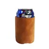 En Stock Cubierta Vintage de Lata de Cerveza con Pestaña Cubierta de Cuero PU para Botella de Cerveza Cubierta para Vaso de Bebida Cubierta para Lata de Pepsi