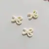 Tesouras Criativas de Desenho Animado Contas Soltas de Acrílico Venda por Atacado Canetas com Contas Coloridas Corrente para Celular Acessórios para Joias DIY