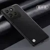 Adequado para Capa de Celular Motorola G77 Capa Protetora Cobertura Total Anti-queda Fashion Simples Couro Liso Anti-impressão Digital