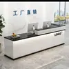 Mostrador de bar, mostrador de caja, mostrador de recepción, mostrador de servicio, mostrador de bar comercial simple y moderno disponible