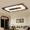 Lámpara de Techo para Sala de Estar, Simple y Moderna, Elegante Luz para Dormitorio Principal, Rectangular Estilo Vintage, Protección Ocular de Espectro Completo, Iluminación de Pasillo