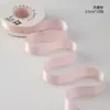 Serie de Polvo de Cacao Shangjin Flor de Cinta de Color Puro Moño para Hornear Decoración de Caja de Regalo DIY Cinta Decorativa