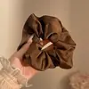 Ligas para el cabello tipo moño coreano, extragrandes y relajadas, para un look chic y sofisticado. Diademas y accesorios para el cabello de alta elasticidad para mujer
