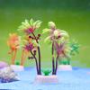 Plantas Verdes Ornamentales en Maceta, Palmeras de Coco Pequeñas, Acuario Casa de Piña para Peces, Palmeras de Coco Artificiales para Paisajismo, Decoración de Interiores