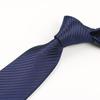 Corbata de hombre lisa de 8 cm negra azul roja gris trabajo profesional negocios novio seguridad corbata al por mayor