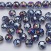 Nueva bola de cristal de 10MM, bola de flor, cuentas sueltas de vidrio con forma de piña, cuentas de piedra de diamante de viento, pulsera, collar, cadena para teléfono móvil, bricolaje