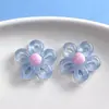 Acessórios de Resina Florais Transparentes Vazados Cola Creme Capa de Celular DIY Materiais para Acessórios de Cabelo Artesanais Patches de Joias Atacado