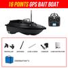 Barco de pesca GPS transfronterizo de 600 metros, barco RC inteligente de doble almacén, crucero a velocidad constante, envío de anzuelos, barco de posicionamiento de retorno automático, barco cebador