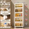 Instalación sin herramientas en casa Plástico Espesado Plegable Almacenamiento de Escombros Armario Dormitorio Gran Capacidad Armario para Juguetes de Niños