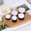 Spot 5G-100G Botella Marrón Crema Botella Cosmética Sellada Portátil Transparente Crema Facial Crema de Ojos Botella Vacía