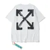 Venta al por mayor Dropshipping Camisetas de manga corta con diseño de marca de moda, Degradado de Flecha Disolvente, Estilo Tinta Salpicada Cielo Estrellado, Ropa para Parejas