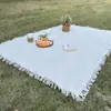 Esterilla de Picnic Esterilla Impermeable para Tienda de Campaña Estilo Bohemio Manta de Hilo Multifuncional Manta de Siesta de Gasa de Algodón Manta Estilo Camping al Aire Libre