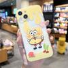 Funda de silicona suave para teléfono móvil iPhone 11/15promax/12 con diseño de estrella de Sponge Baby Paida xr, ideal para parejas