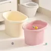 Bañera integrada tipo taburete de gran tamaño transfronteriza para niños pequeños, bañera para niños para uso doméstico, tina de remojo para bebés engrosada