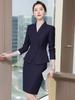 Terno profissional roupas formais femininas primavera e outono Alto senso salão de beleza workwear Golden loja armário irmã etiqueta recepção workwear