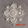 Luminária de gesso mosaico estilo francês, luminária de gesso mosaico decoração estilo europeu design de teto