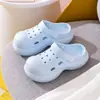 Zuecos de Exterior Qidashun para Mujer, Sandalias de Tacón Alto para Niñas, Zapatos de Playa, Zapatos de Jardín DIY de Verano