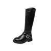 Novo Bestseller Outono/Inverno~Botas de Cano Curto para Motociclista em Couro Macio Texturizado Lavado Botas Martin Femininas Botas Longas Versáteis
