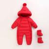 Ropa de una pieza tipo Harem para bebé de importación, Ropa para recién nacido, Ropa de algodón para salir en Otoño e Invierno, Traje de una pieza cálido para bebé de un mes